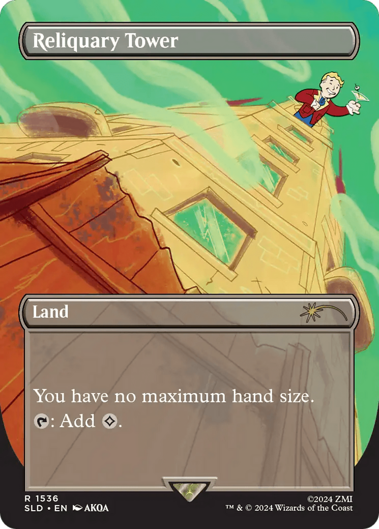 Reliquary Tower (1536) (SLD-1536) - Secret Lair Drop (Borderless)