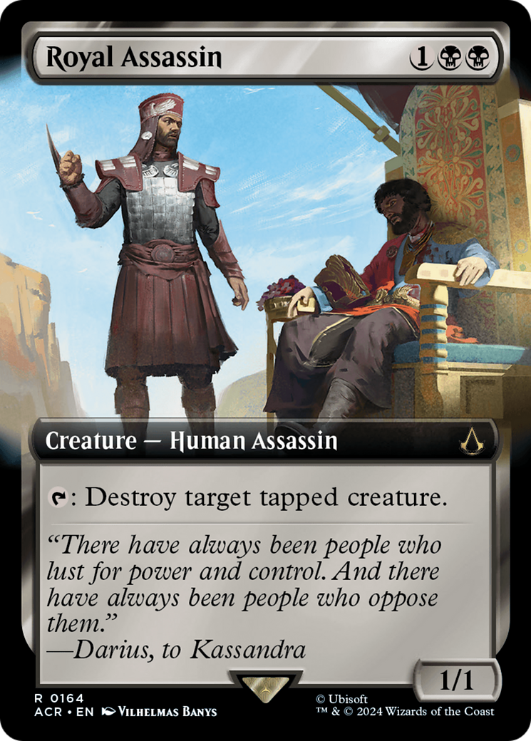 Royal Assassin (Extended Art) (ACR-164) - Assassin's Creed: (Extended Art) Foil