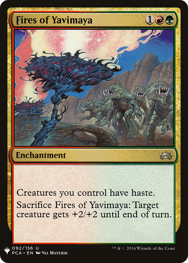 Fires of Yavimaya (LIST-092) - The List