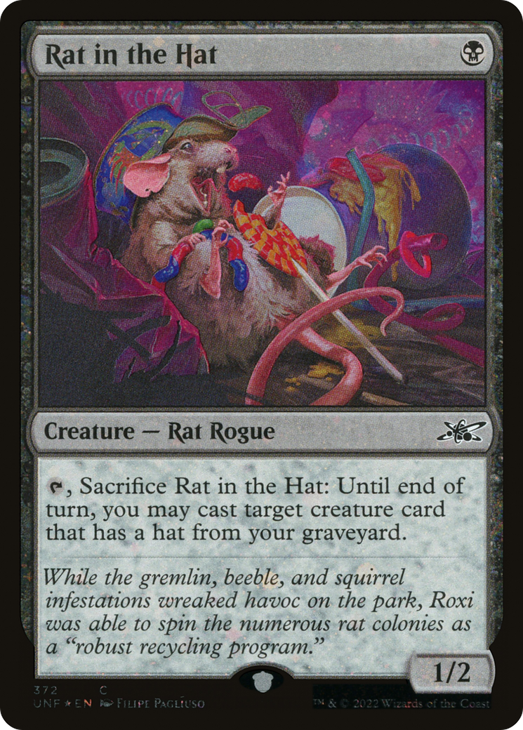 Rat chapeauté (UNF-372) - Unfinity Foil