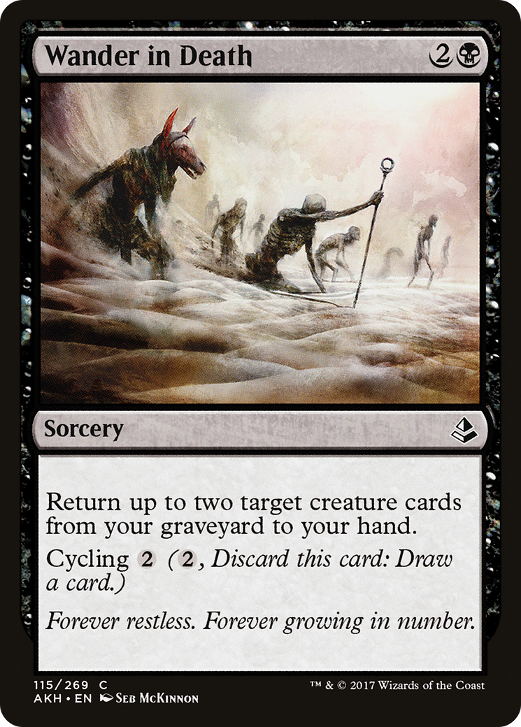 Errer dans la mort (AKH-115) - Amonkhet 