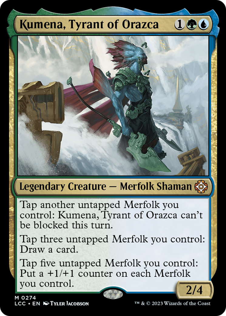 Kumena, Tyrant of Orazca (LCC-274) - The Lost Caverns of Ixalan Commander