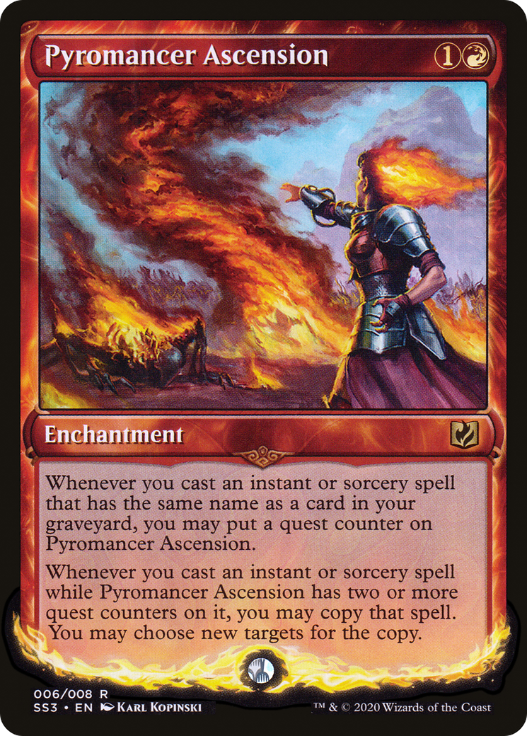 Pyromancer Ascension (SS3-006) - Signature Spellbook: Chandra