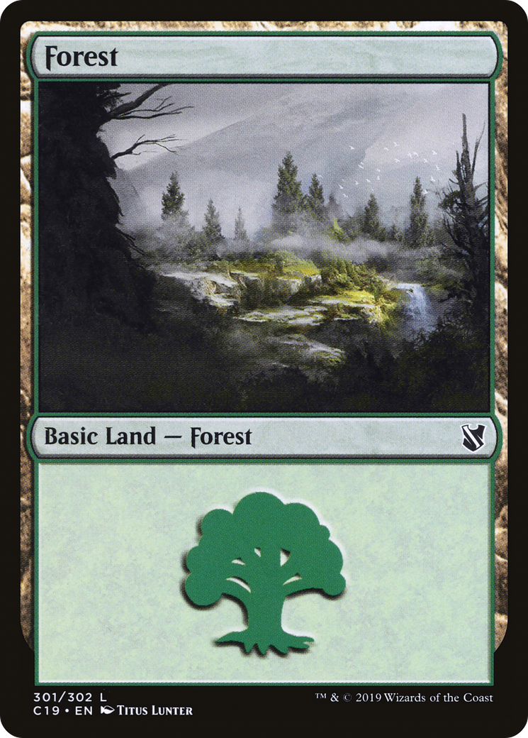 Forest (301) (C19-301) - Commander 2019