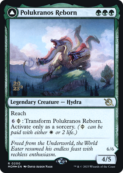 Polukranos Reborn (PRE-200S) - March of the Machine Promos Foil