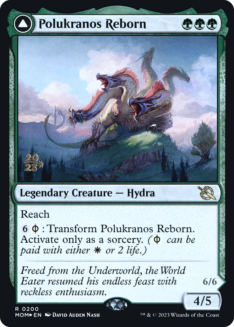 Polukranos Reborn (PRE-200S) - March of the Machine Promos Foil