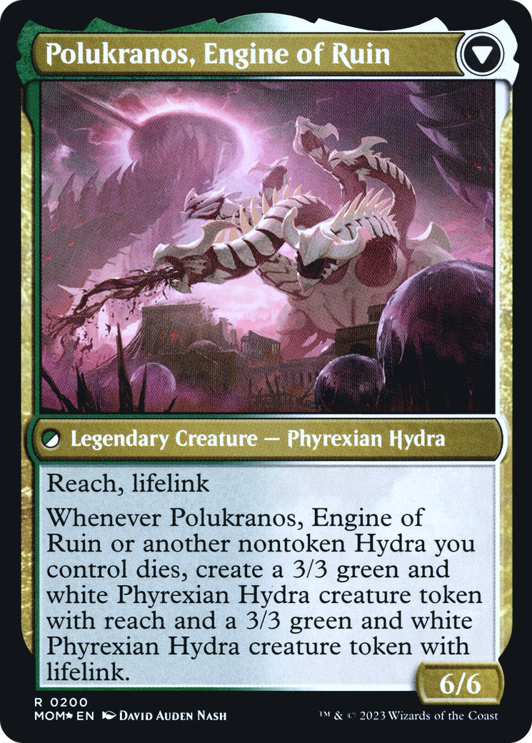 Polukranos Reborn (PRE-200S) - March of the Machine Promos Foil
