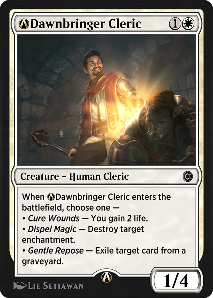 A-Dawnbringer Cleric (AFR-A-9) - Aventures dans les Royaumes Oubliés 