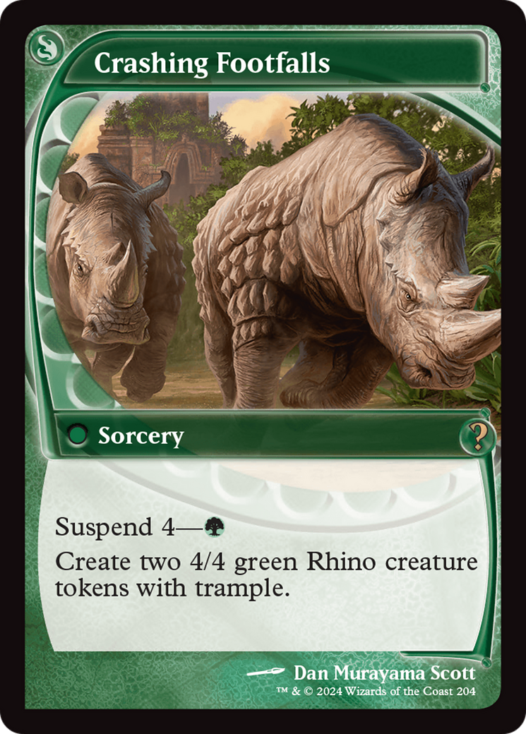 Crashing Footfalls (MB2-204) - Mystery Booster 2