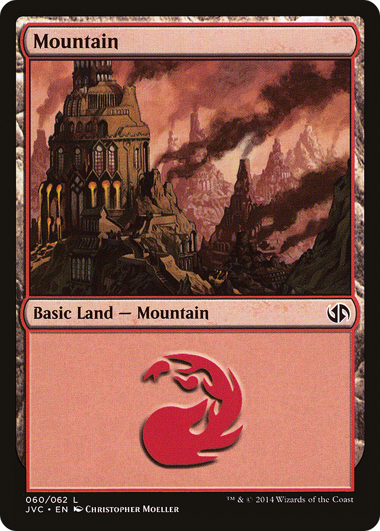 Mountain (JVC-060) - Duel Decks Anthology: Jace vs. Chandra