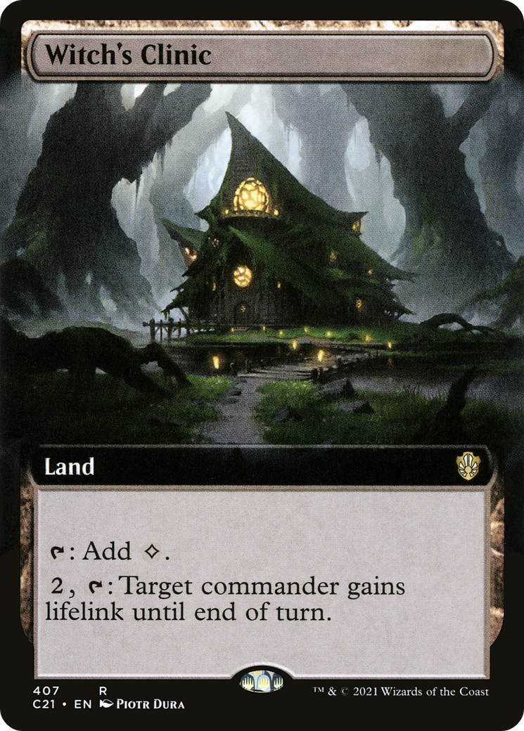 Clinique de la sorcière (C21-407) - Commander 2021 : (Extended Art) 
