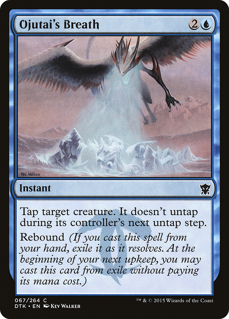 Souffle d'Ojutaï (DTK-067) - Dragons de Tarkir Foil 