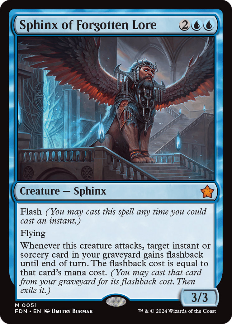Sphinx des traditions oubliées (FDN-051) - Fondations 