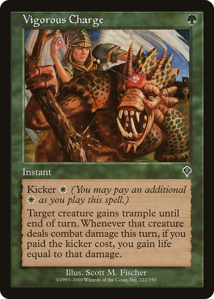 Charge vigoureuse (INV-222) - Invasion Foil 