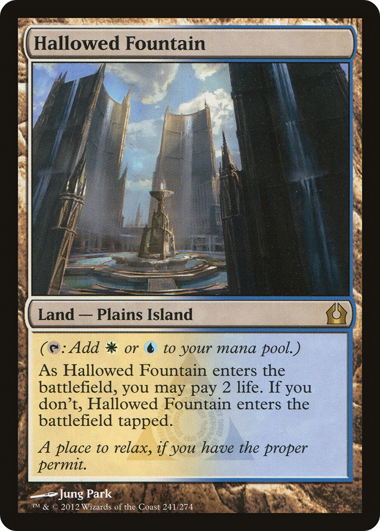 Fontaine sacrée (RTR-241) - Retour sur Ravnica Foil 