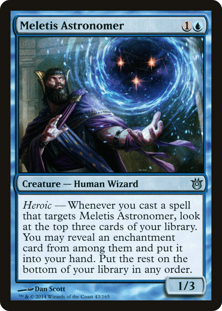 Meletis Astronomer (BNG-043) - Born of the Gods Foil