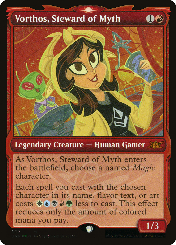 Vorthos, intendant du mythe (UNF-502) - Unfinity : (Vitrine) Foil 