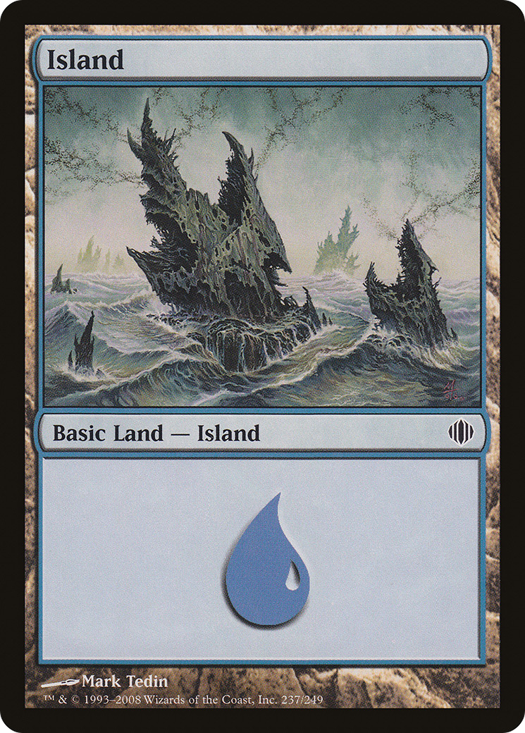 Island (ALA-237) - Shards of Alara