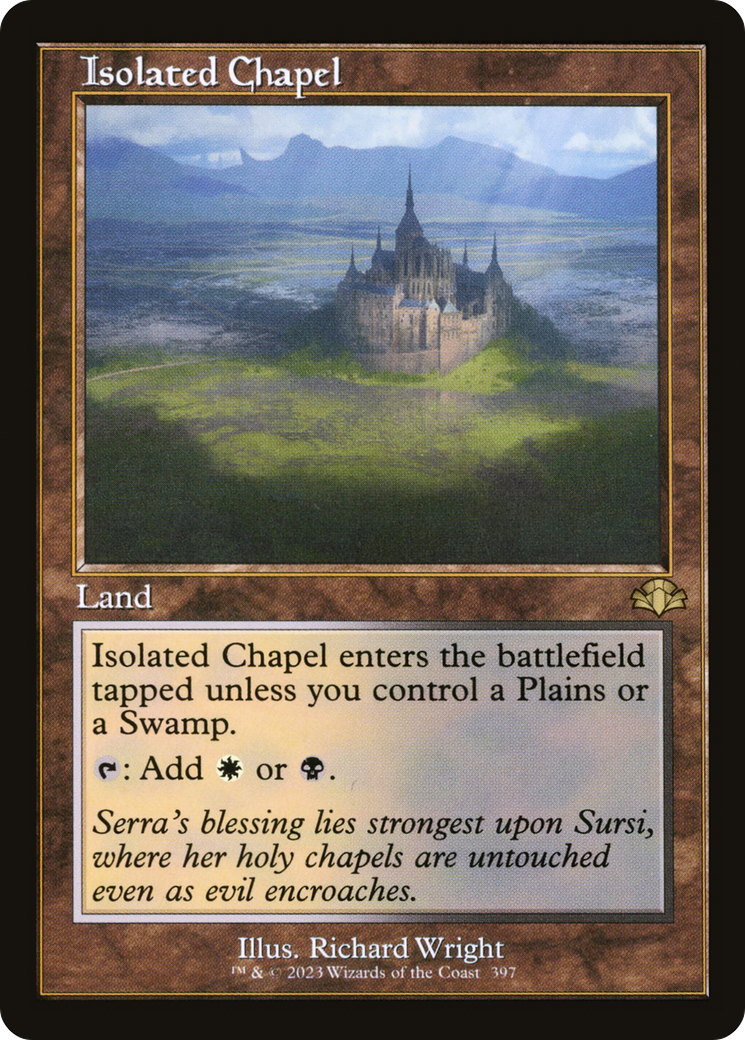 Isolated Chapel (Retro Frame) (DMR-397) - Dominaria Remastered