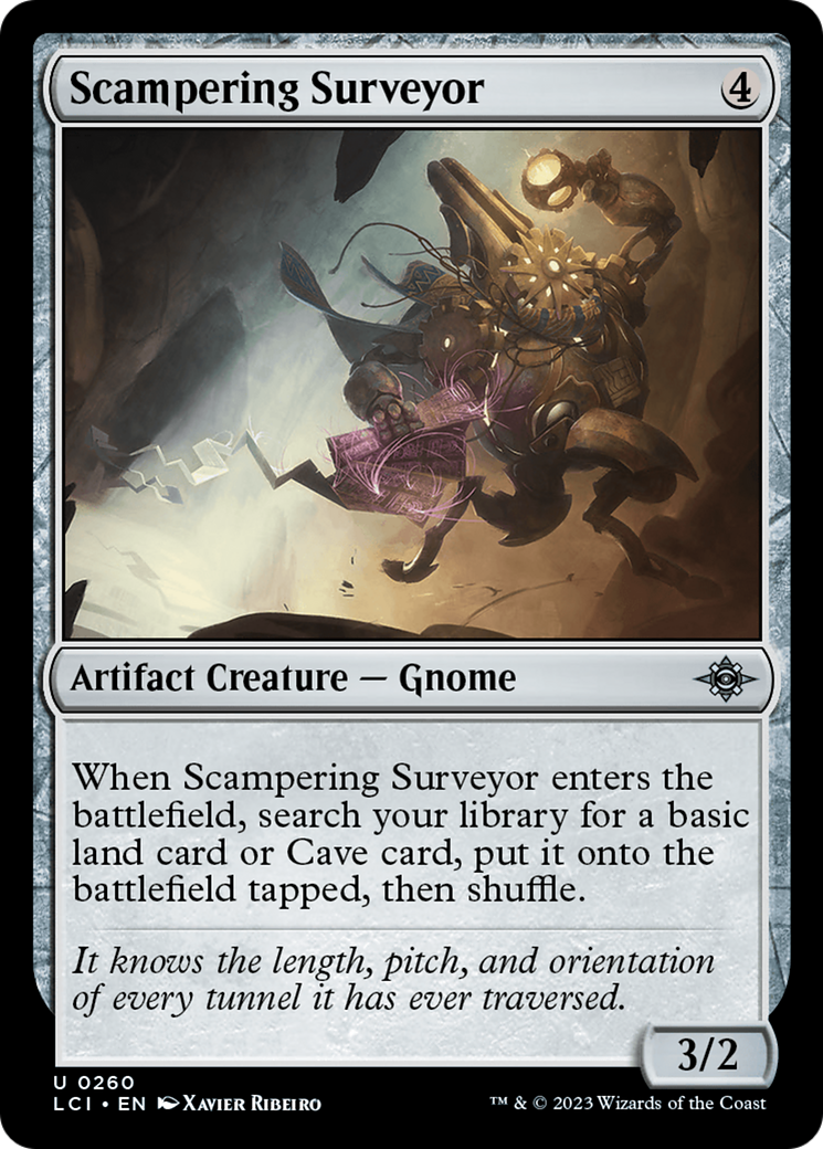 Scampering Surveyor (LCI-260) - Les cavernes perdues d'Ixalan 