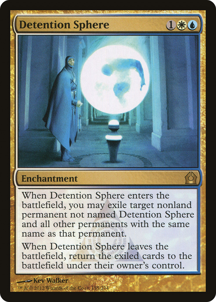 Detention Sphere (RTR-155) - Return to Ravnica Foil