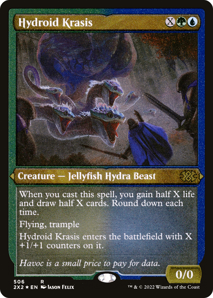Hydroid Krasis (2X2-506) - Double Masters 2022 Etched Foil