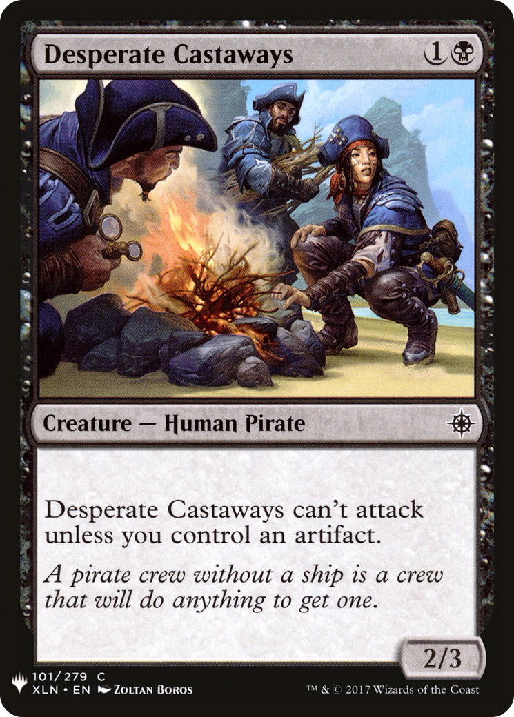 Desperate Castaways (LIST-XLN-101) - The List