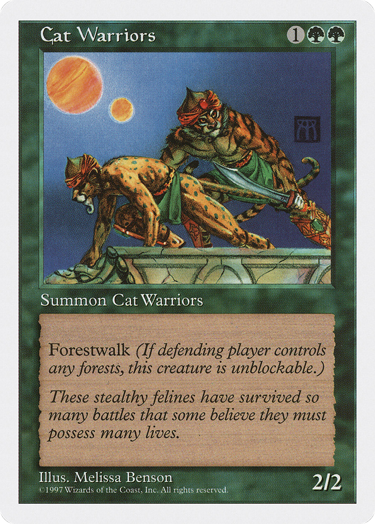 Cat Warriors (5ED-) - Fifth Edition