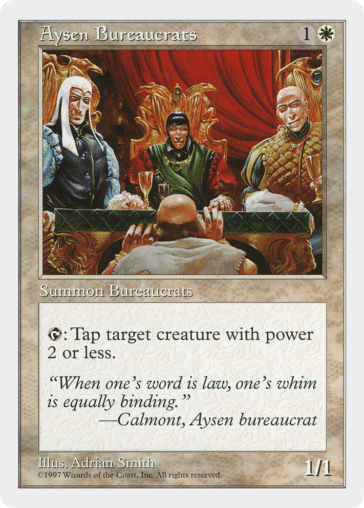 Aysen Bureaucrats (5ED-) - Fifth Edition