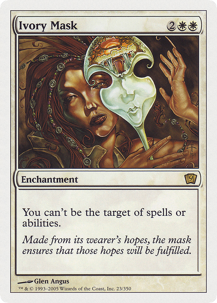 Ivory Mask (9ED-023) - Ninth Edition