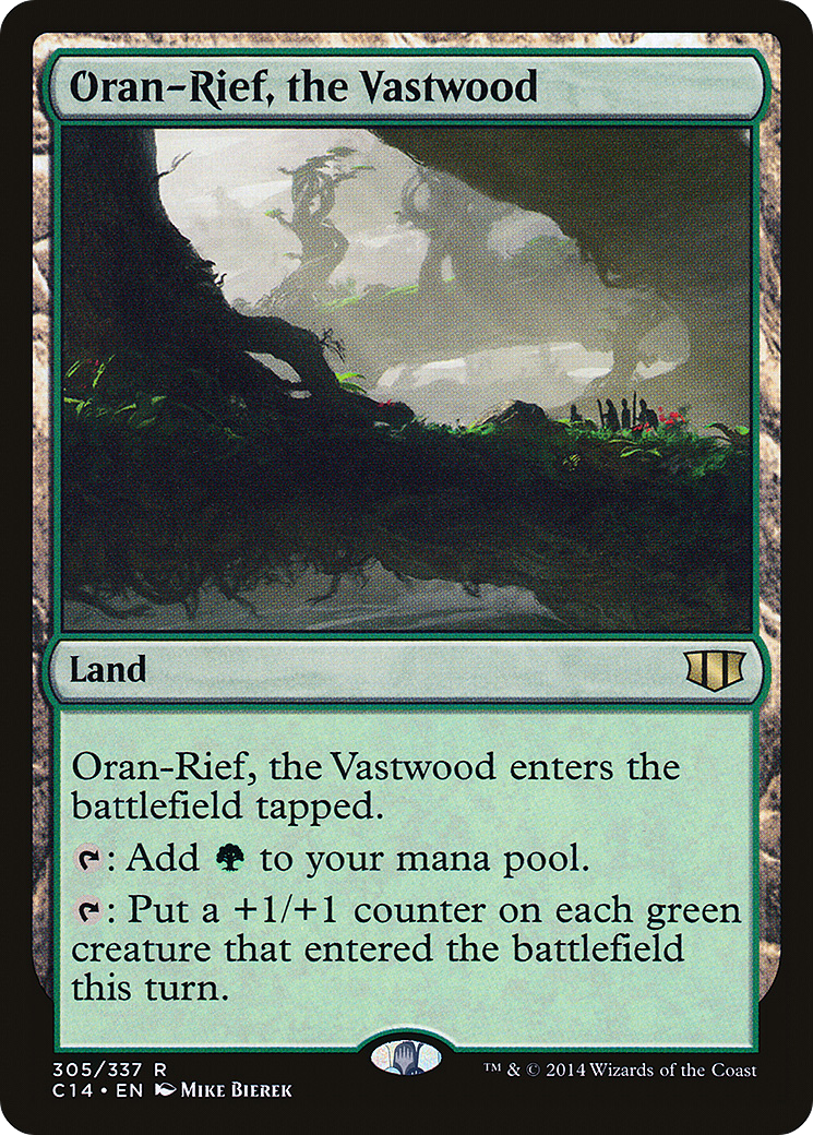 Oran-Rief, the Vastwood (C14-305) - Commander 2014