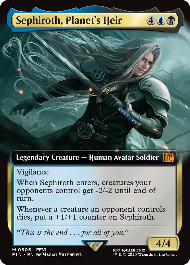 Sephiroth, Planet's Heir (FIN-505) - FINAL FANTASY: (Extended Art)