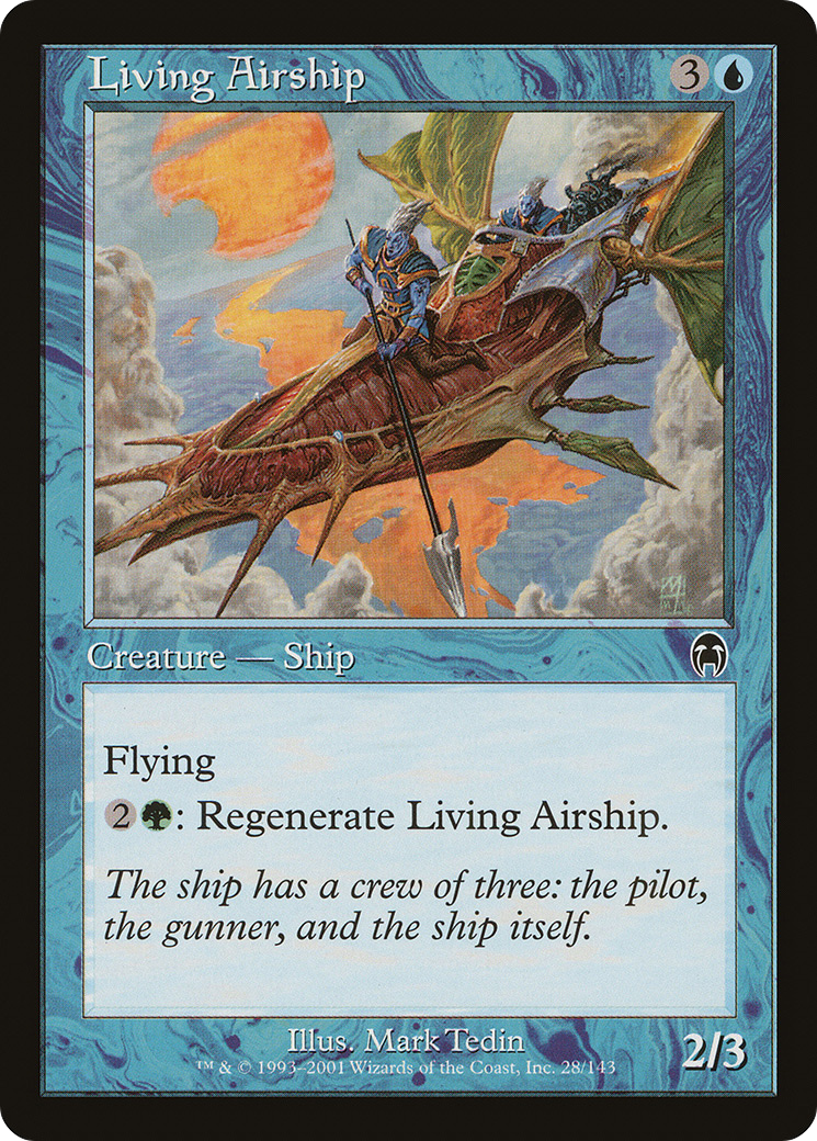 Dirigeable vivant (APC-028) - Apocalypse Foil 