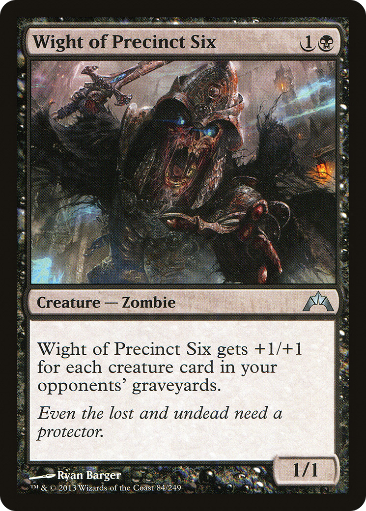 Spectre du Sixième Quartier (GTC-084) - Gatecrash Foil