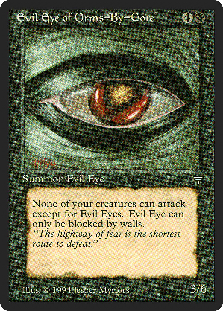Œil maléfique d'Orms-by-Gore (LEG-096) - Légendes 
