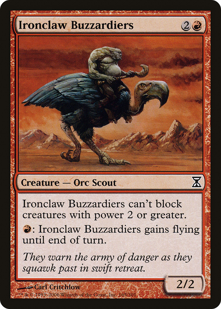 Busards à griffes de fer (TSP-165) - Spirale temporelle 