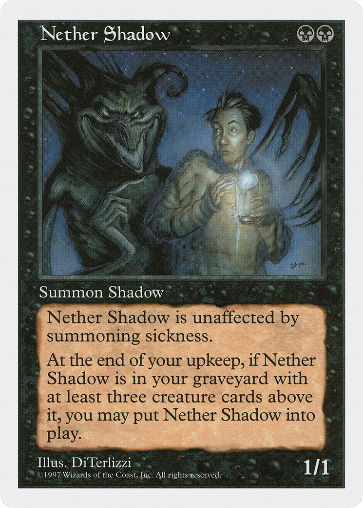 Nether Shadow (5ED-183) - Fifth Edition