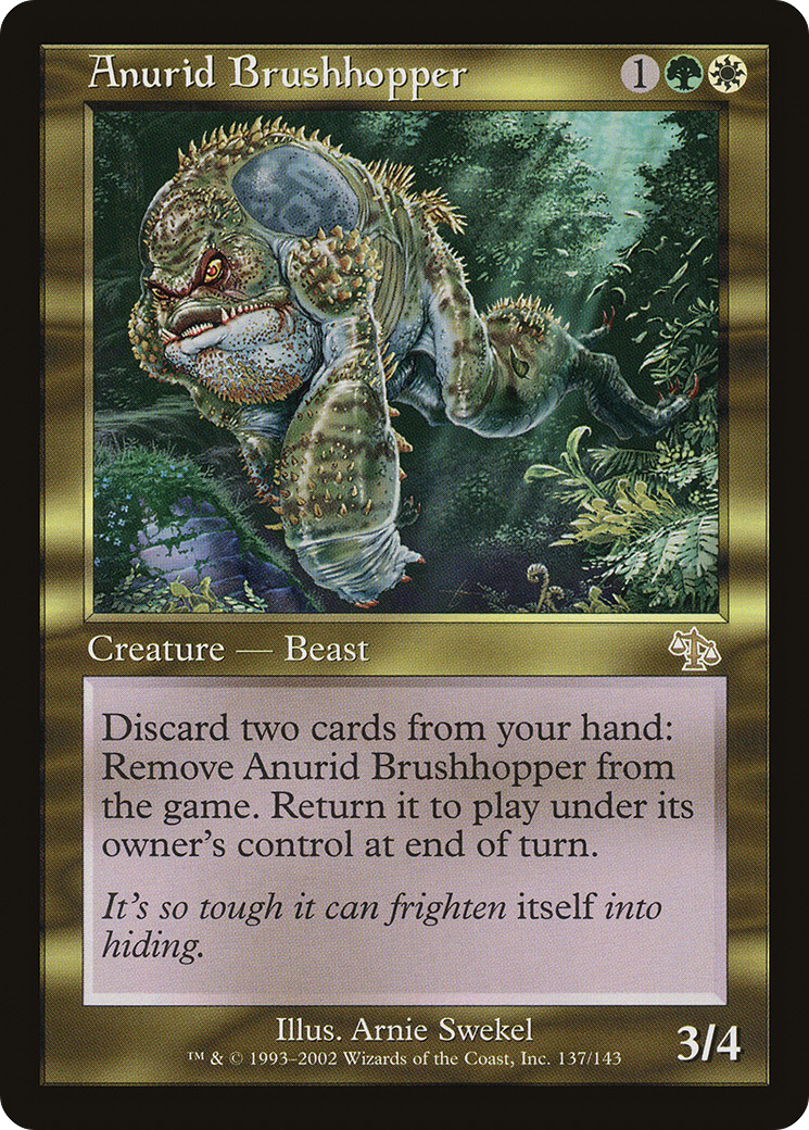 Anurid Brushhopper (JUD-137) - Feuille de jugement