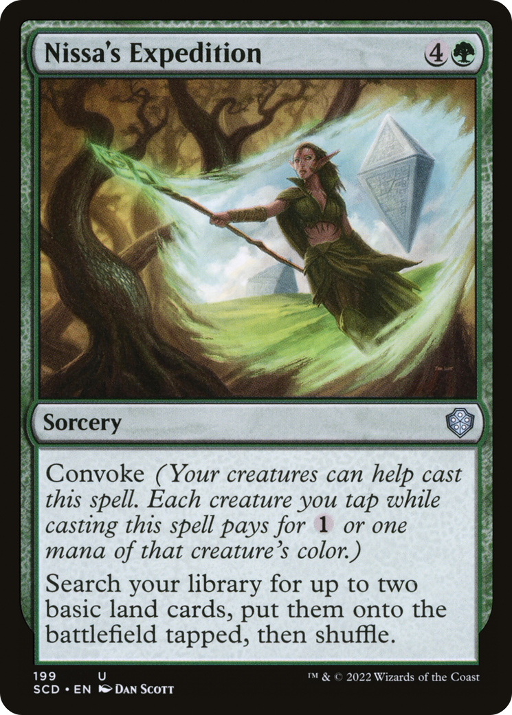 Nissa's Expedition (SCD-199) - Starter Commander Decks