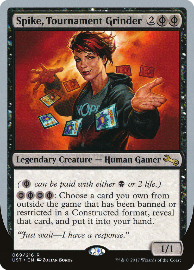 Spike, Tournament Grinder (UST-069) - Feuille instable 