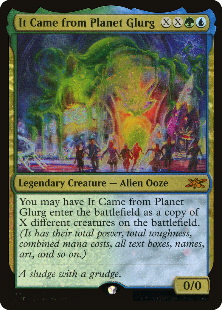 It Came from Planet Glurg (Galaxy Foil) (UNF-455) - Unfinity Foil