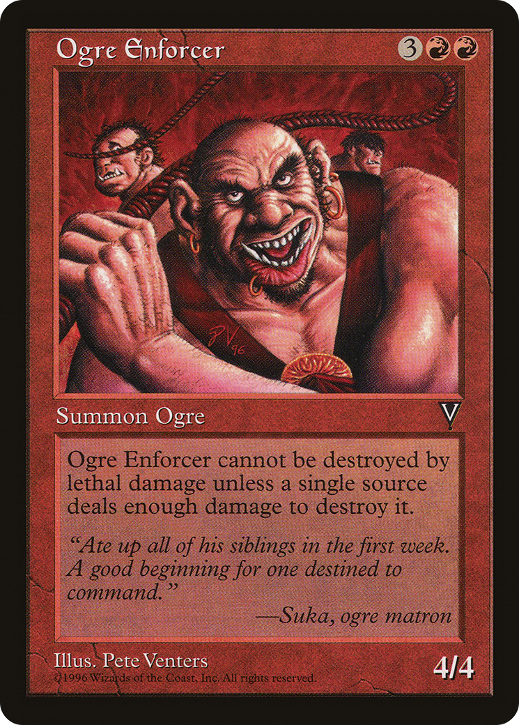 Ogre Enforcer (VIS-089) – Visions 
