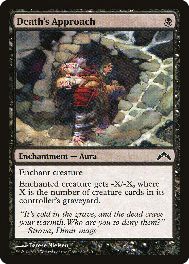 L'Approche de la Mort (GTC-062) - Gatecrash Foil