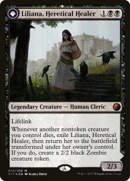 Liliana, Heretical Healer (V17-014) - From the Vault: Transform: (originpwdfc) Foil