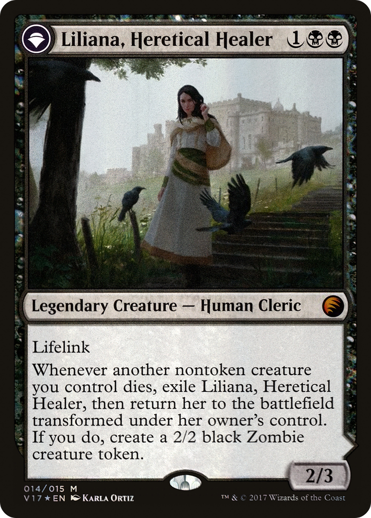 Liliana, Heretical Healer (V17-014) - From the Vault: Transform: (originpwdfc) Foil