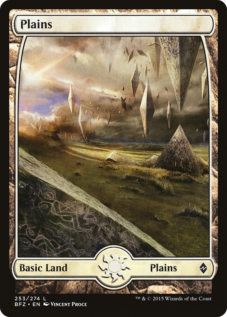 Plains (BFZ-253) - Battle for Zendikar Foil