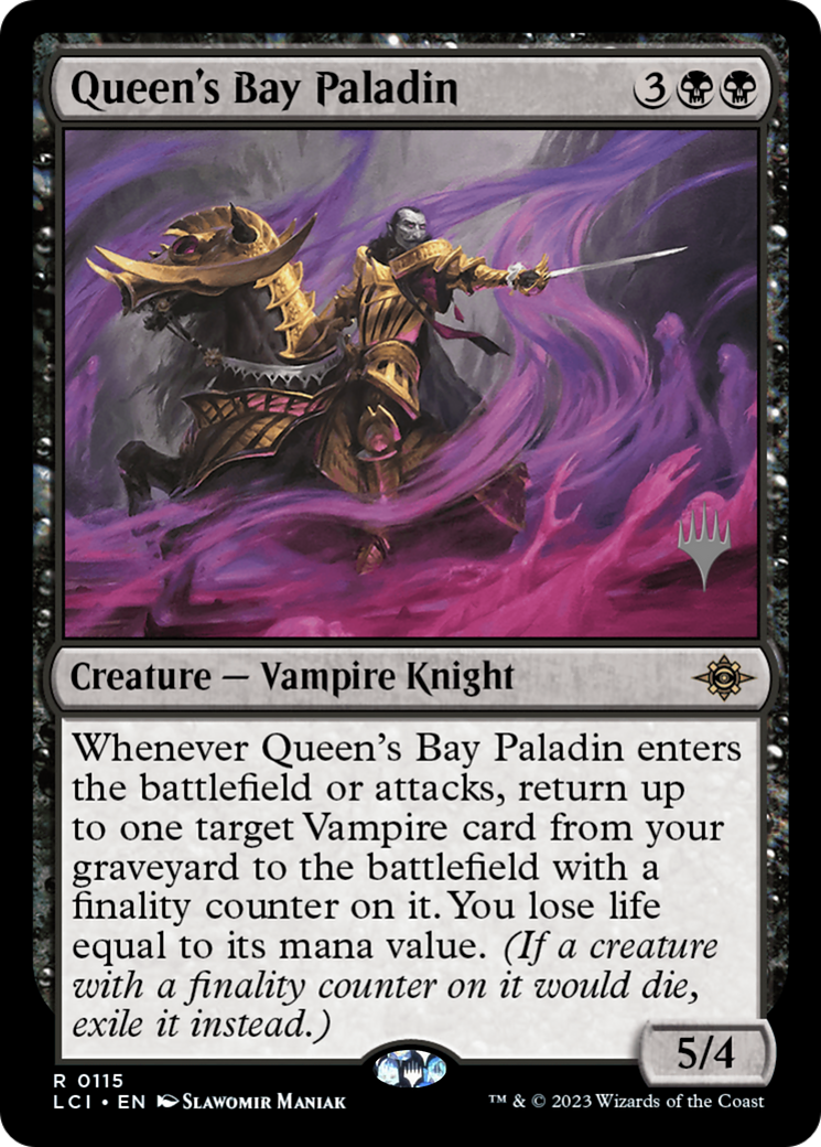 Paladin de la Baie de la Reine (PLCI-115P) - Les Cavernes Perdues d'Ixalan (promotions) 