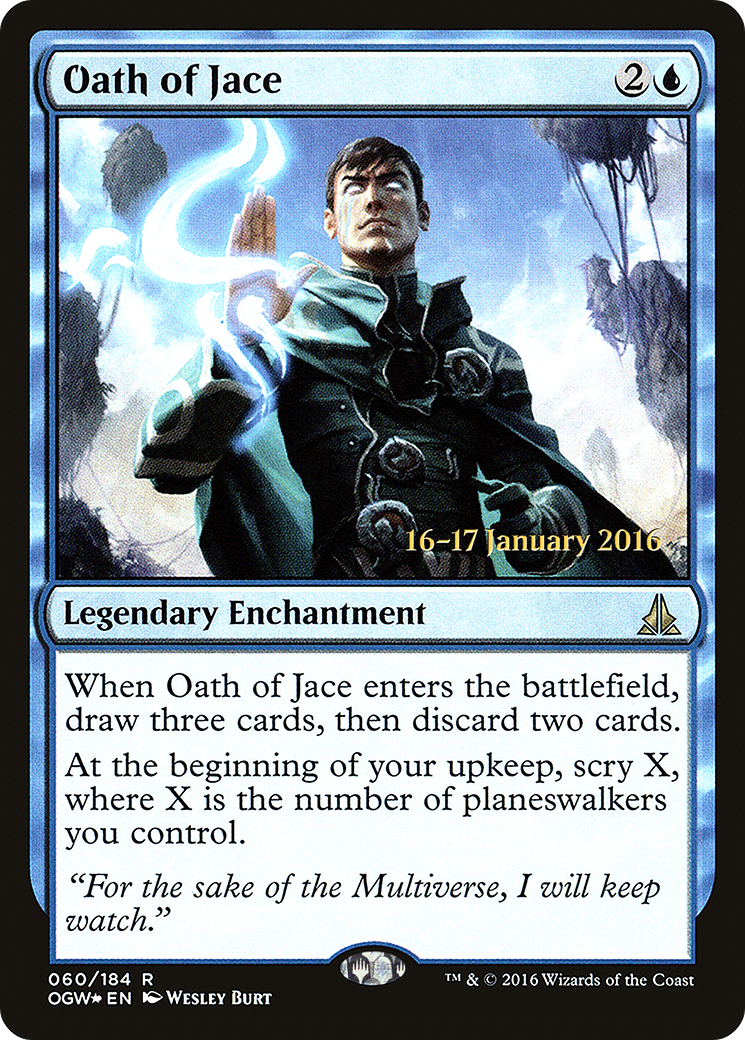 Oath of Jace (PRE-60S) - Oath of the Gatewatch Promos Foil