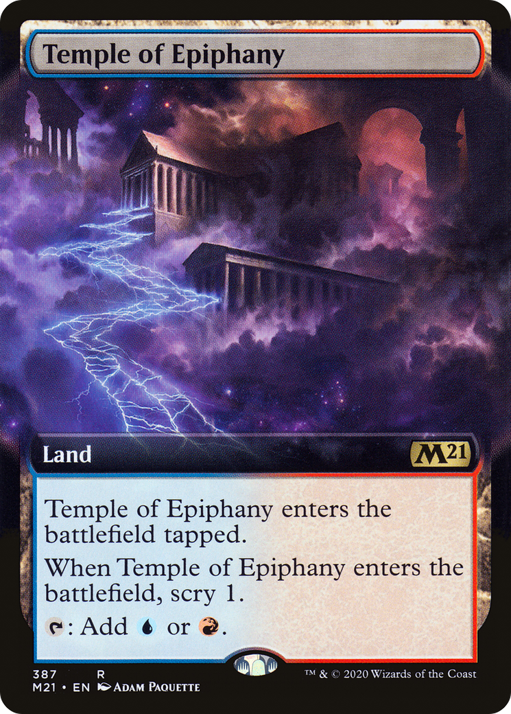 Temple de l'Épiphanie (M21-387) - Coffret de base 2021 : (Extended Art) Foil 