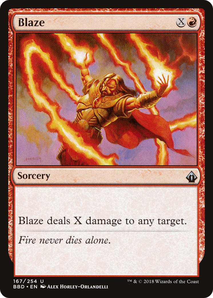 Blaze (BBD-167) - Battlebond Foil